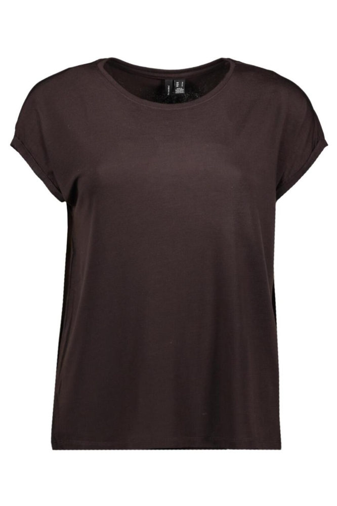 VMAVA PLAIN SS TOP GA JRS NOOS 10284468 CHOCOLATE TORTE